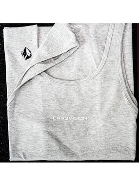 Ekkovision Grey Athletic Tank Top